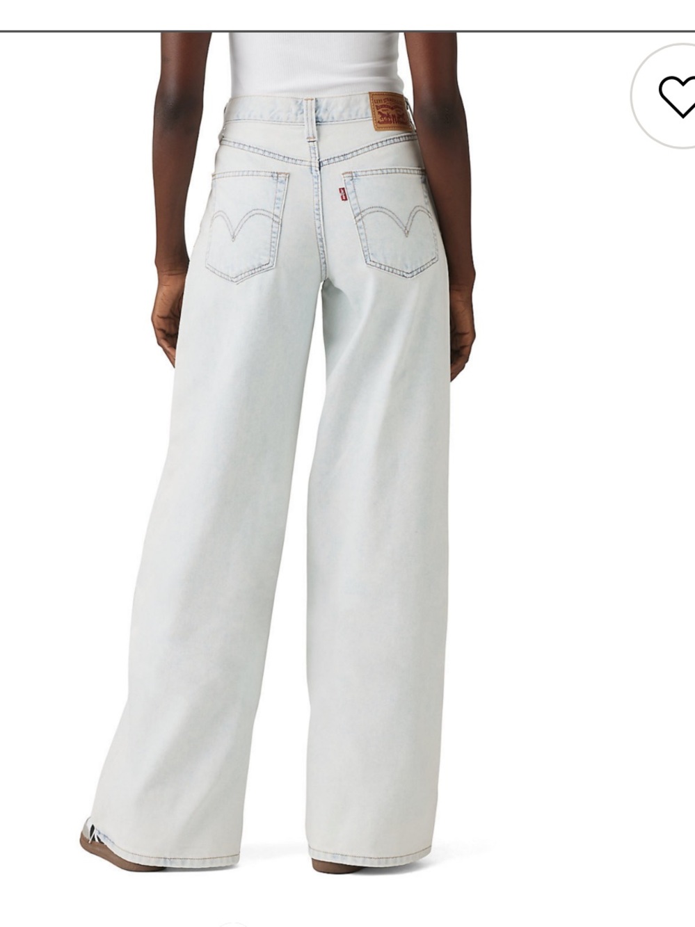 Levi's Pale Wash Women's Levi's® '94 Baggy Wide-Leg Jeans - Picture 2 of 15